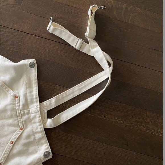 NWT white Mango dungarees - Picture 6 of 10
